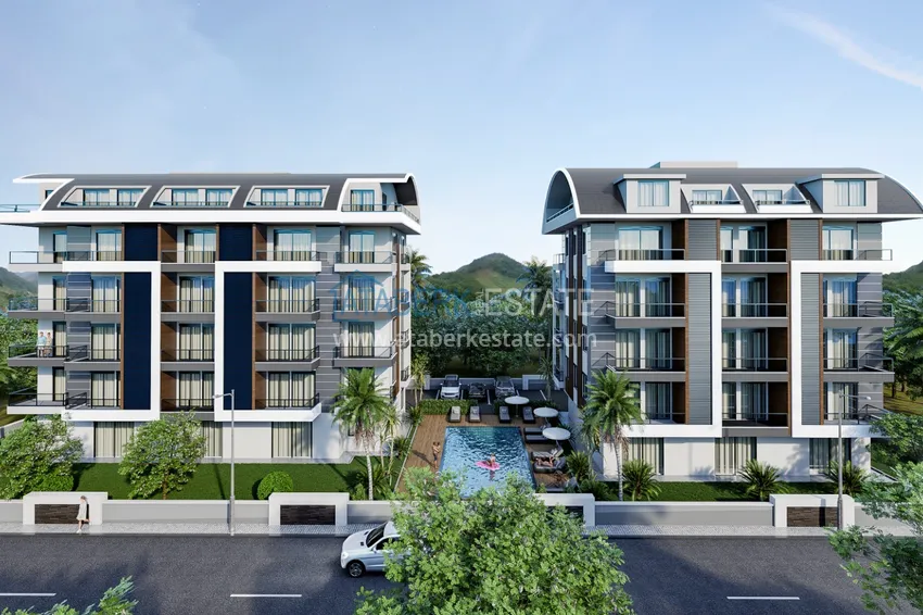 Старт продаж! Квартиры в Алании район Оба – новый проект офф-плана! 4 