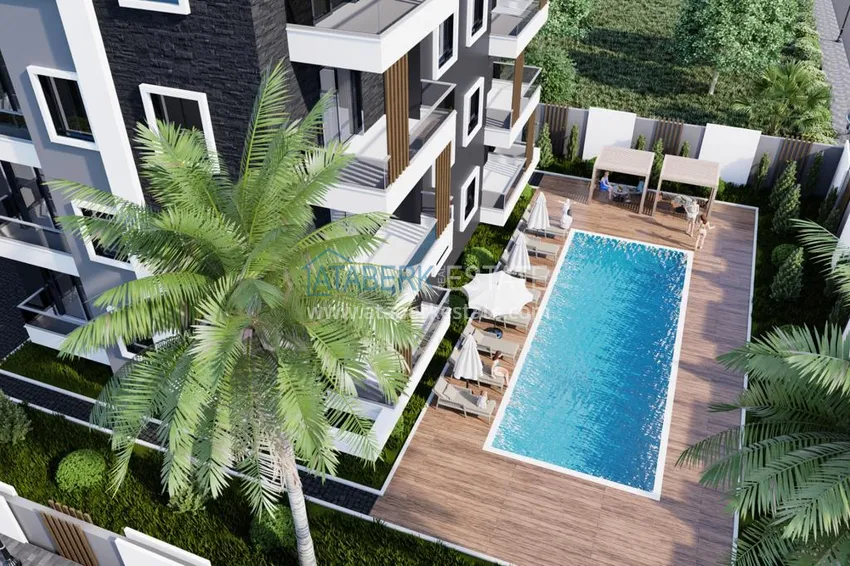 Квартиры и пентхаусы в Алании - район Кестель, по ценам напрямую от застройщика 4