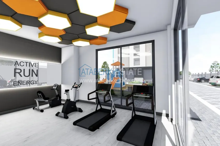 Квартиры в Алании - район Оба от инвестора в строящемся комплексе 16 