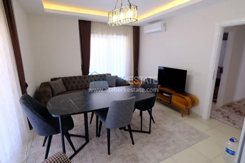 Приобрести Пентхаус-дуплекс в Махмутларе с мебелью и видом на море и горы 4 