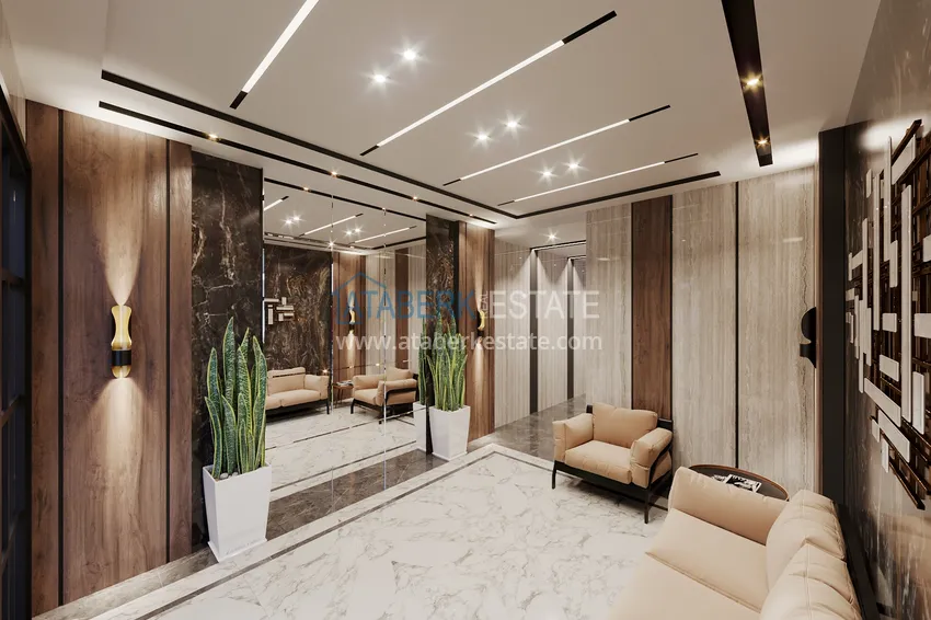 Новый инвестиционный проект жилого комплекса в Алании - район Тосмур 14 