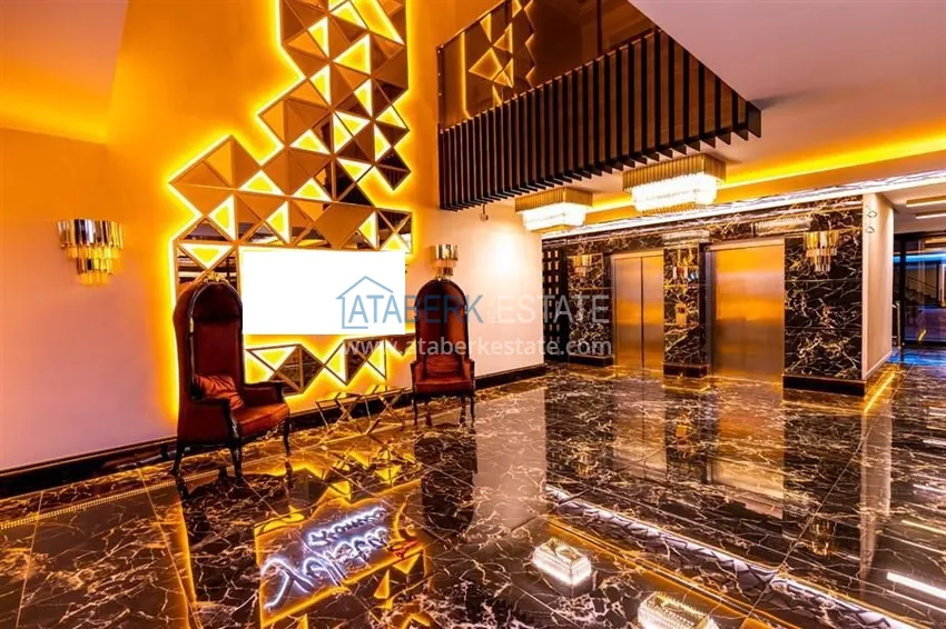 Квартиры в Махмутлар двухкомнатные с мебелью в Luxury комплексе 5 