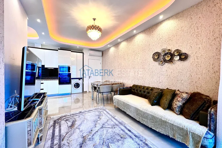 Приобрести Квартиры в Махмутлар двухкомнатные с мебелью в Luxury комплексе 19 