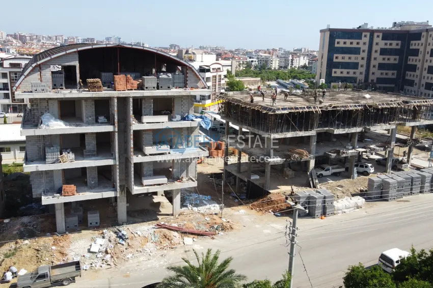 Квартиры и пентхаусы в Алании, район Оба от инвестора с рассрочкой в строящемся комплексе 9 