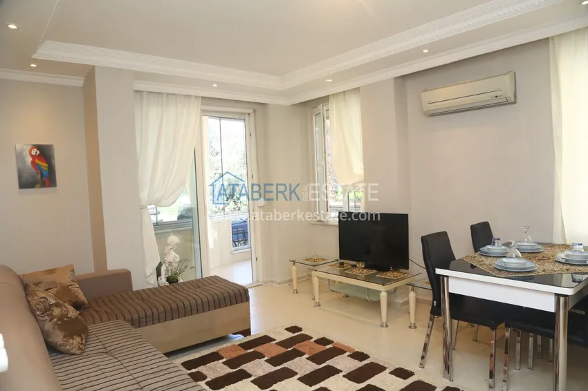 Приобрести Квартира в центре Алании, трехкомнатная, с мебелью и застекленным балконом 4 