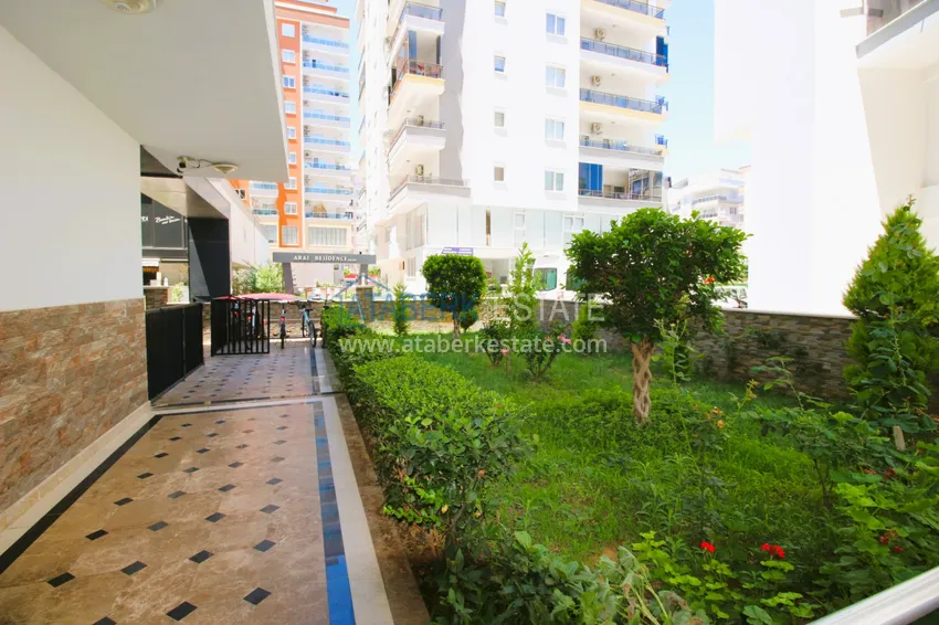 Квартира в Махмутларе меблированная с видом на море с наилучшим месторасположением 5 