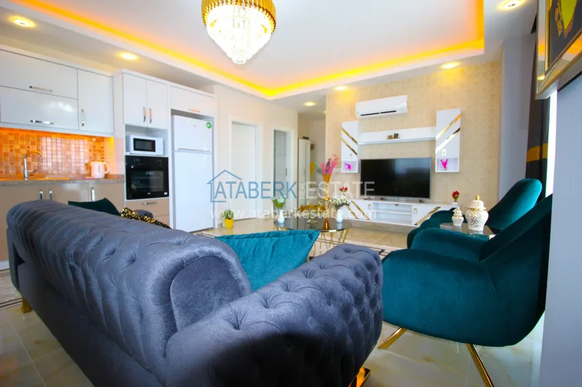 Приобрести Квартира в Махмутларе меблированная с видом на море с наилучшим месторасположением 6 