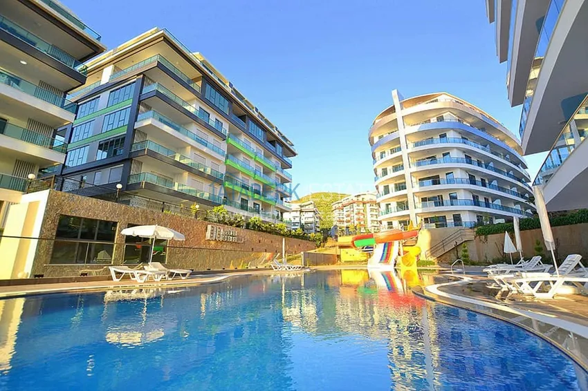 Дуплекс в Каргыджаке меблированный с видом на море 9 