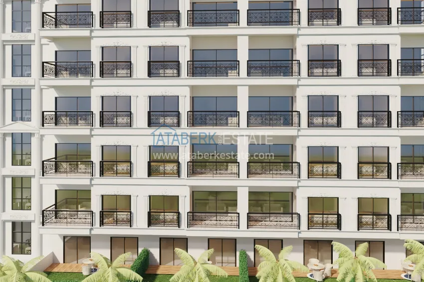 Квартиры в Авсалларе от инвестора в строящемся жилом комплексе 4 