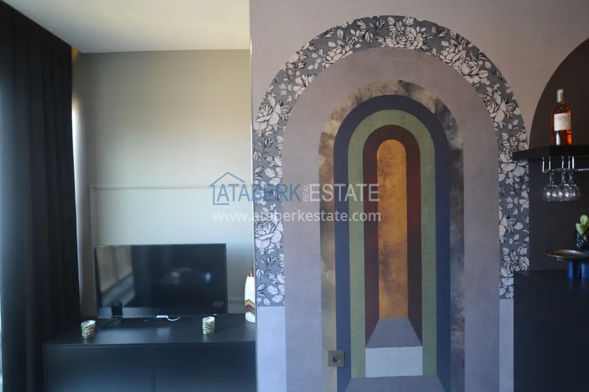 Приобрести Дуплекс с видом на море, в Махмутларе меблированный, первая линия 4