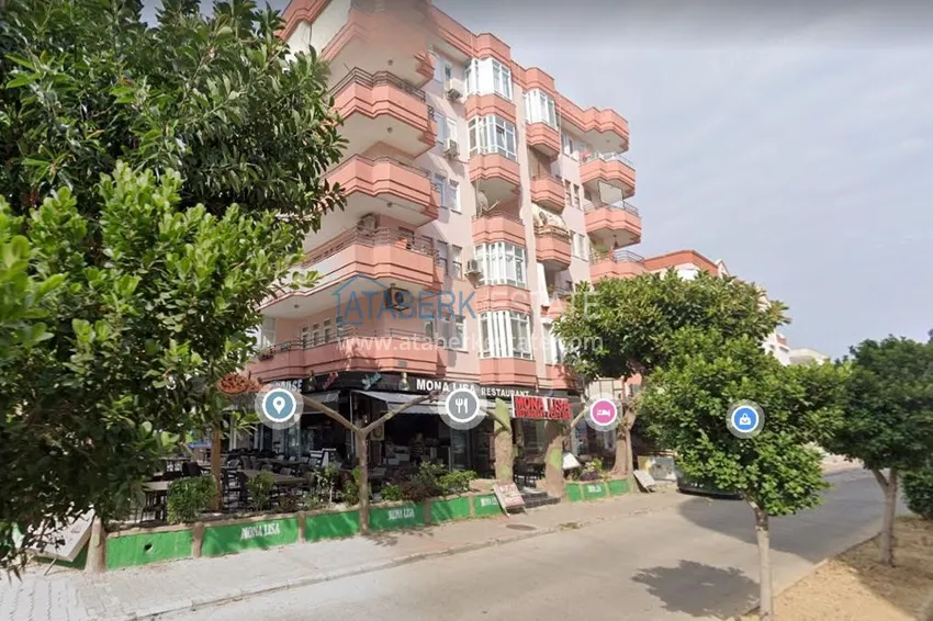 Квартира в центре Алании - район пляжа Клеопатра, с современной мебелью и видом на горы  4 