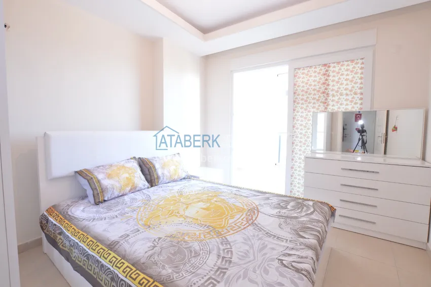 Приобрести Квартира в Алании, Махмутларе с видом на море и мебелью 4 