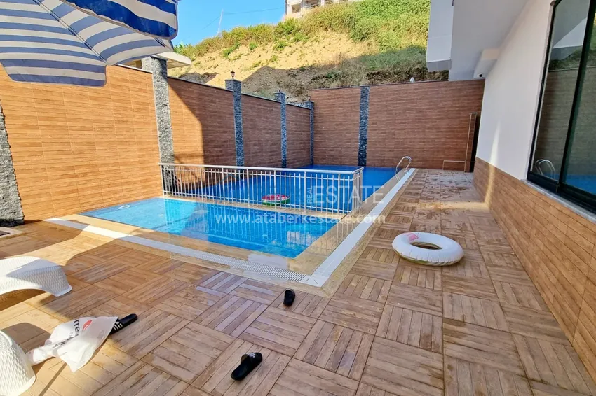 Квартира в Махмутларе с чистовой отделкой, в молодом элитном комплексе 4 