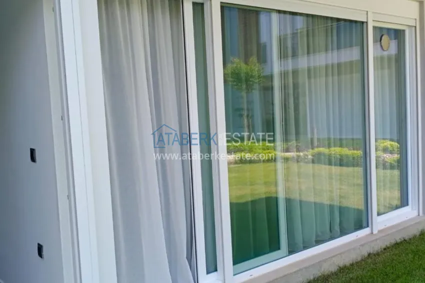 Приобрести Квартира с выходом в сад в Анталии - район Хурма, меблированная с видом на горы 6 