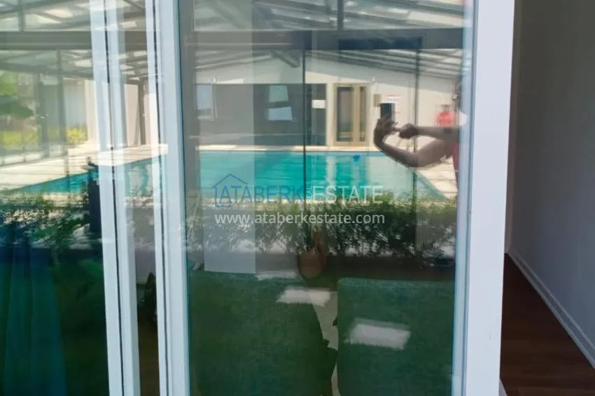 Приобрести Квартира с выходом в сад в Анталии - район Хурма, меблированная с видом на горы 7 