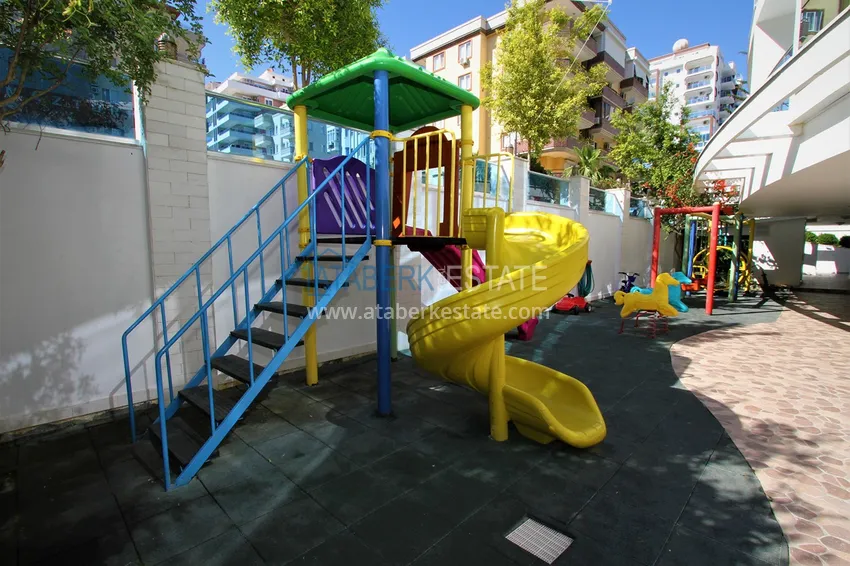 Квартира в Махмутларе с мебелью, в жилом комплексе премиум класса 10 