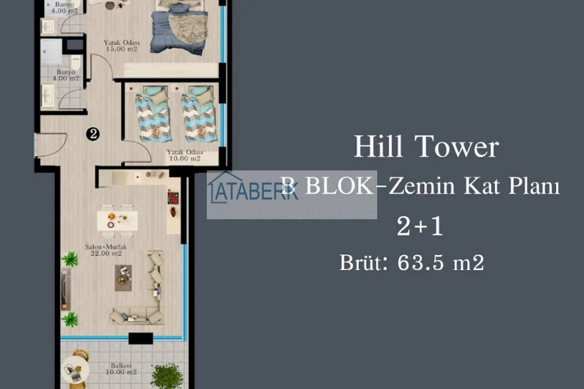 Купить дешево Новый проект жилого комплекса в Алании - район Каргыджак 1 