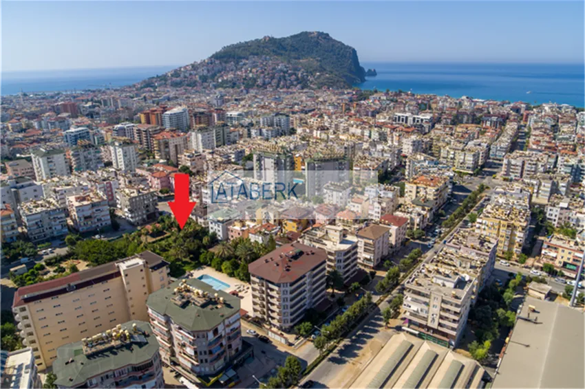 Квартиры в центре Алании – район пляжа Клеопатра в комплексе на этапе строительства 4