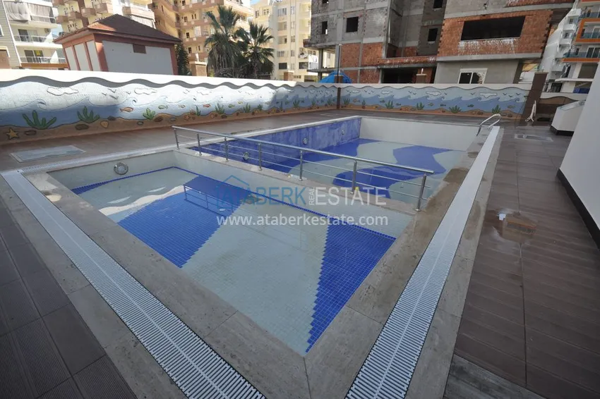 Пентхаус в Махмутларе с мебелью, сауной и видом на море и горы 5