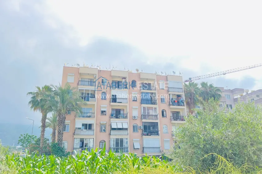 Квартира в Махмутларе, с мебелью и видом на горы в жилом комплексе 5 