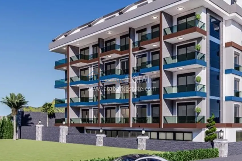 Квартиры в Махмутларе от инвестора в комплексе на завершающем этапе 10 