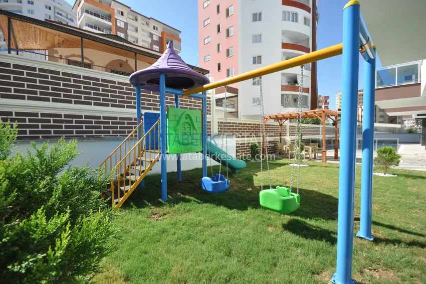 Квартира в Махмутларе с новой мебелью в новостройке 5