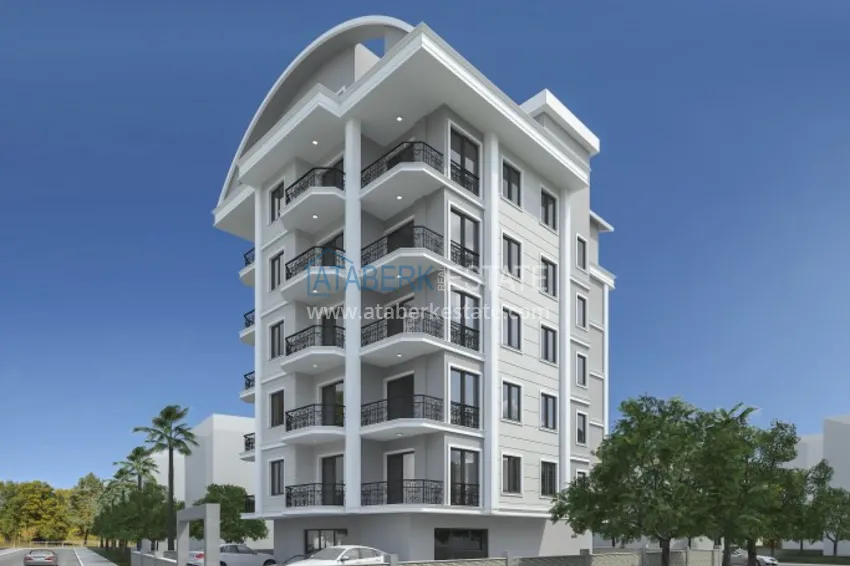 Квартира в Махмутларе от инвестора в комплексе на завершающем этапе строительства по привлекательной цене 5 