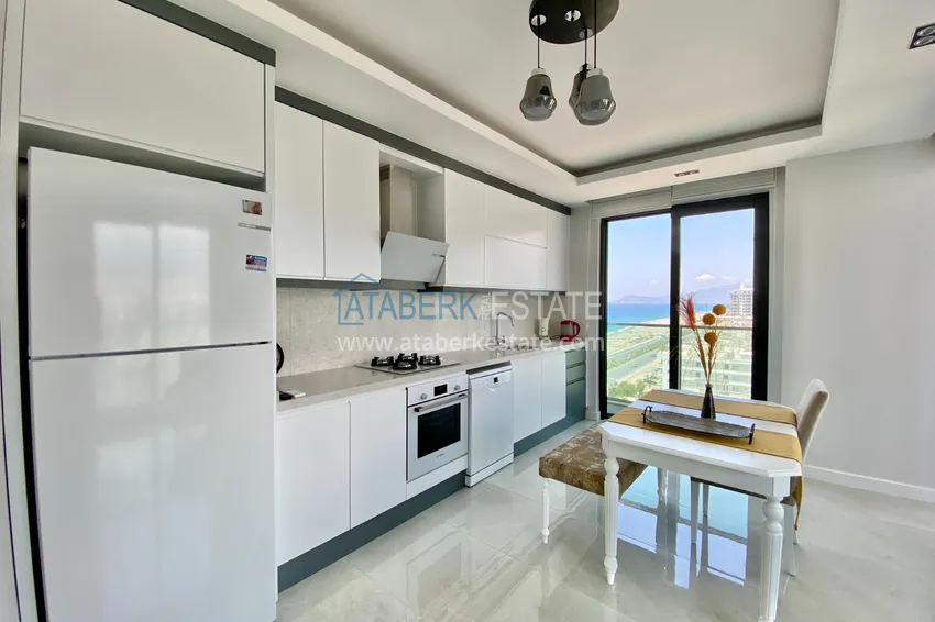 Приобрести Квартира в Махмутларе с мебелью в комплексе на первой линии от моря 7 