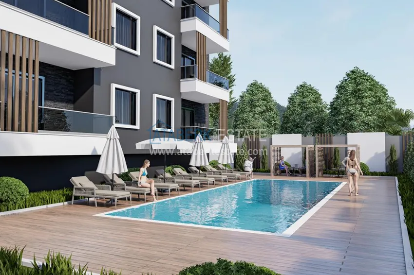 Квартиры и пентхаусы в Алании - район Кестель, по ценам напрямую от застройщика 5