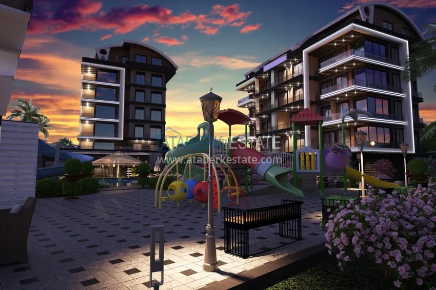 Новый проект жилого комплекса в Алании - район Каргыджак 6 