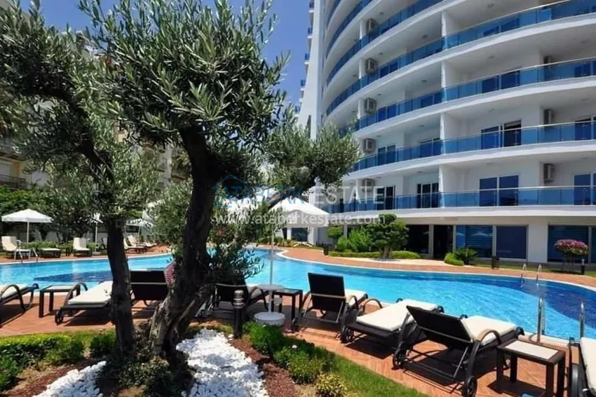 Квартира в Махмутларе с мебелью в комплексе премиум класса, на первой линии 8