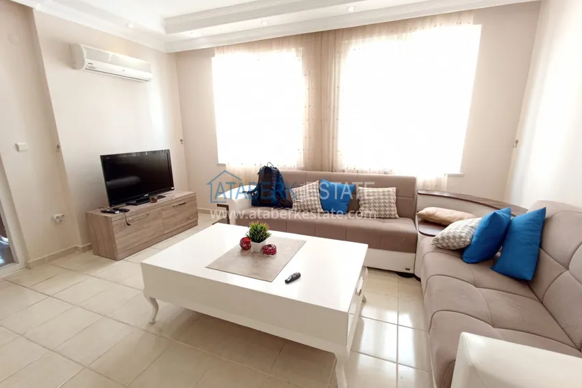 Приобрести Квартира в Алании, Оба - меблированная в уютном жилом комплексе 5 