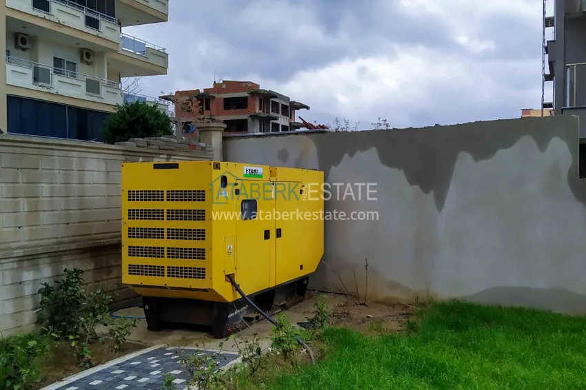 Квартира в Махмутларе с полностью укомплектованной мебелью и видом на море 6 