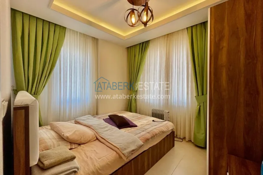 Приобрести Квартира в Махмутларе с полностью укомплектованной мебелью и видом на море 5 