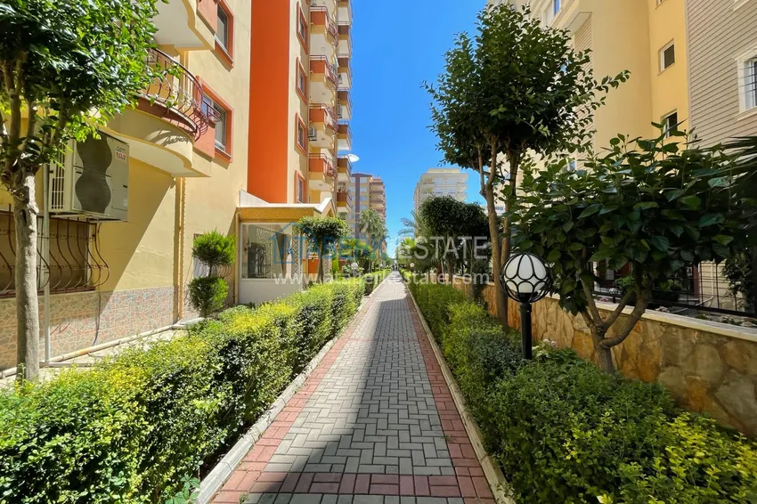 Квартира в Махмутларе меблированная с видом на море и горы на первой береговой линии 5 