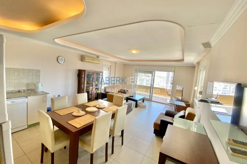 Приобрести Видовая квартира в Алании район Джикджилли с мебелью в уютном комплексе 6