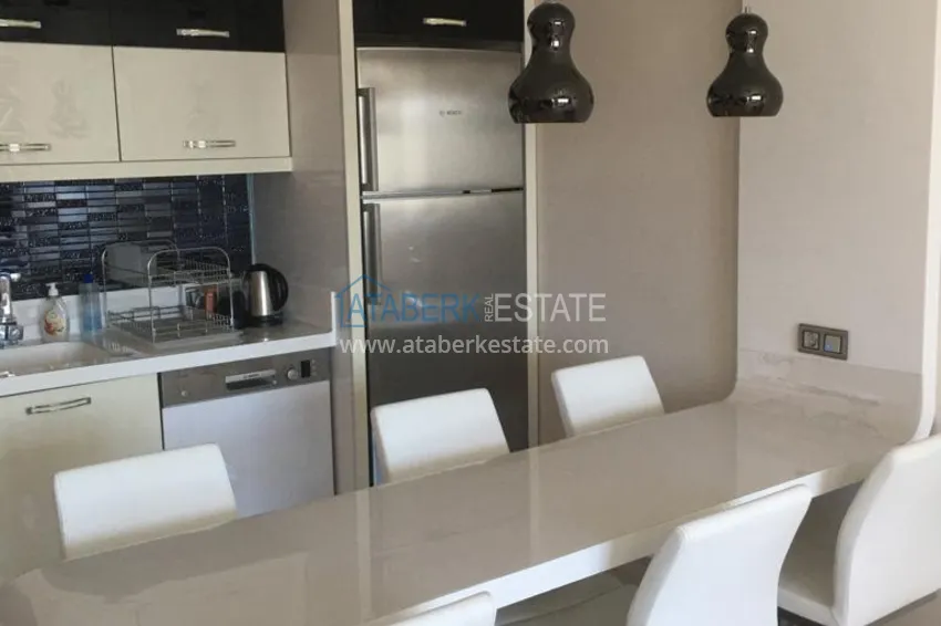 Приобрести Квартира в Махмутларе, меблированная в роскошном комплексе с собственным пляжем 6 