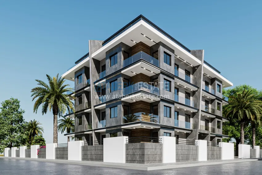 Элитный проект камерного комплекса в центре Алании – район пляжа Клеопатра 5