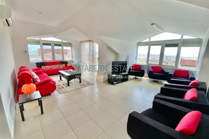 Приобрести Пентхаус-дуплекс в Джикджилли меблированный с видом на море 5 