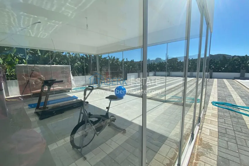 Квартиры в Махмутларе двухкомнатные с видом на море и горы 7 