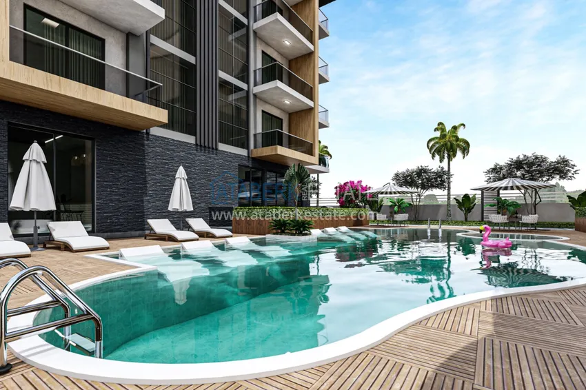 Новый проект комфортабельного жилого комплекса в Алании – район Оба 5