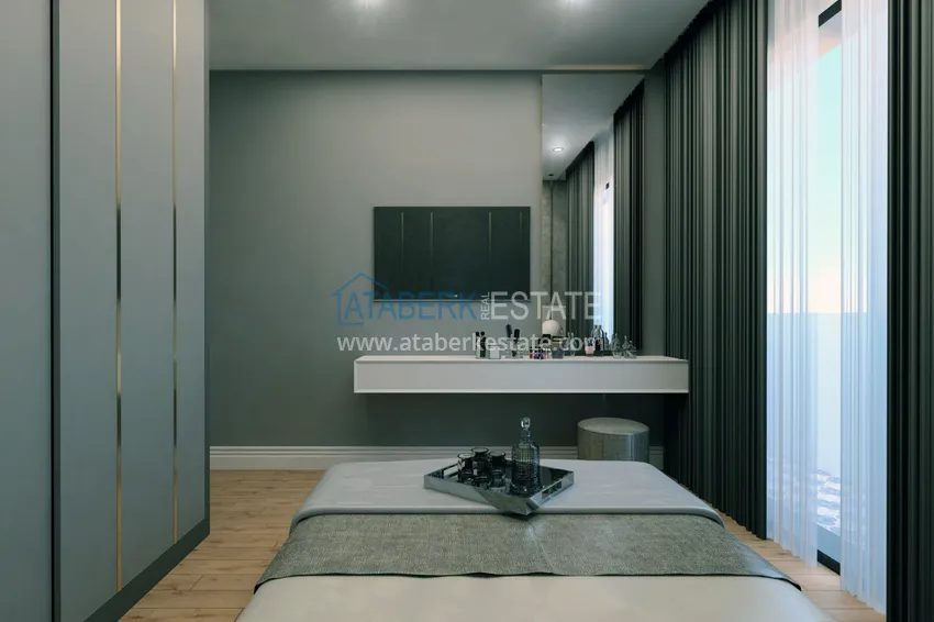 Приобрести Новый проект комфортабельного жилого комплекса в Алании – район Оба 11