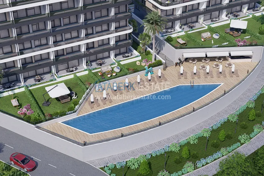 Квартира в Каргыджаке от инвестора в строящемся комплексе  5 