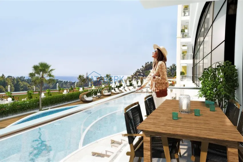 Квартира в районе Авсаллар в новом современном комплексе с самодостаточной инфраструктурой 5 