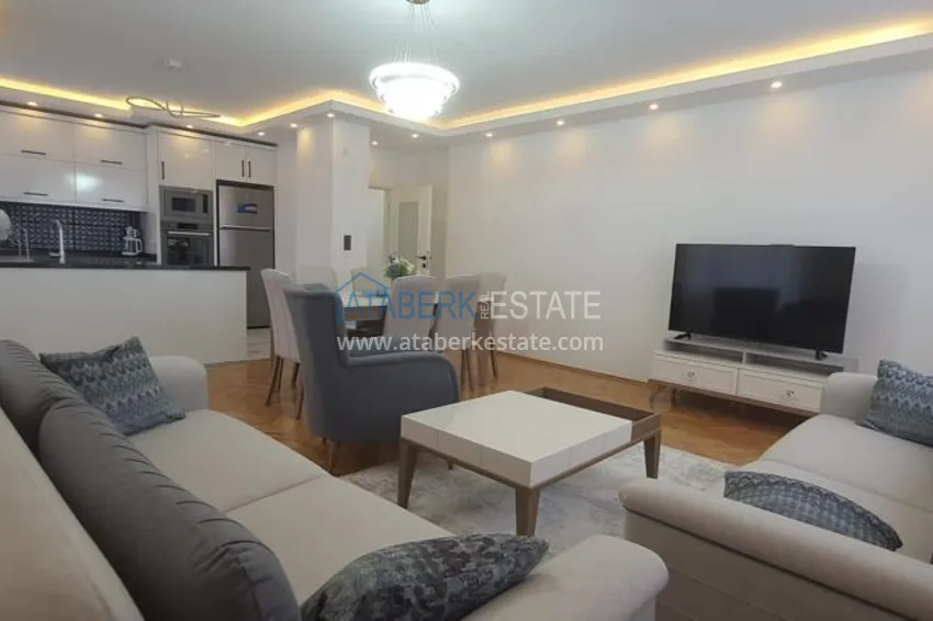 Приобрести Квартира в центре Алании - район пляжа Клеопатра, с современной мебелью и видом на горы  5 