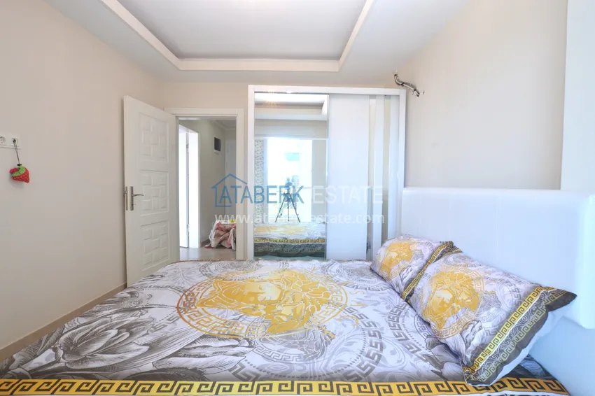 Приобрести Квартира в Алании, Махмутларе с видом на море и мебелью 5 