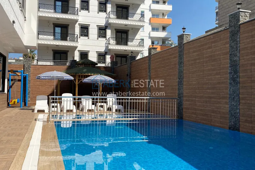 Квартира в Махмутларе с чистовой отделкой, в молодом элитном комплексе 5 