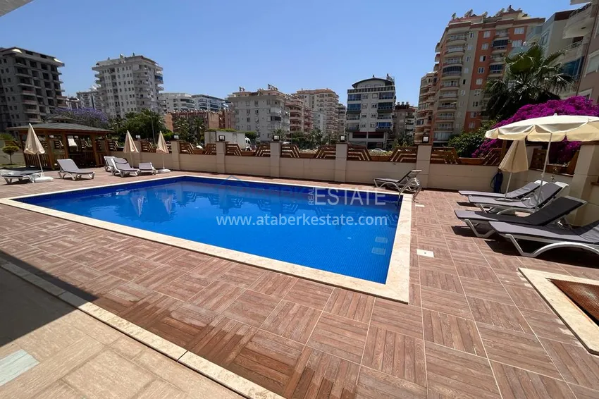 Квартира в Махмутларе с видом на горы в современном жилом комплексе 5 