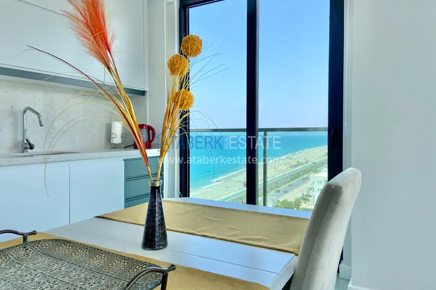 Приобрести Квартира в Махмутларе с мебелью в комплексе на первой линии от моря 8 