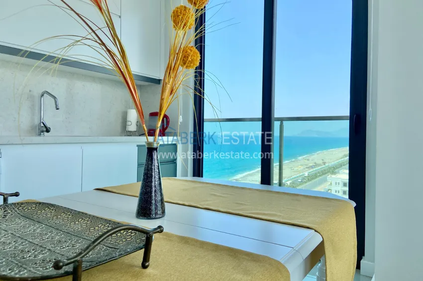 Приобрести Квартира в Махмутларе с мебелью в комплексе на первой линии от моря 9 